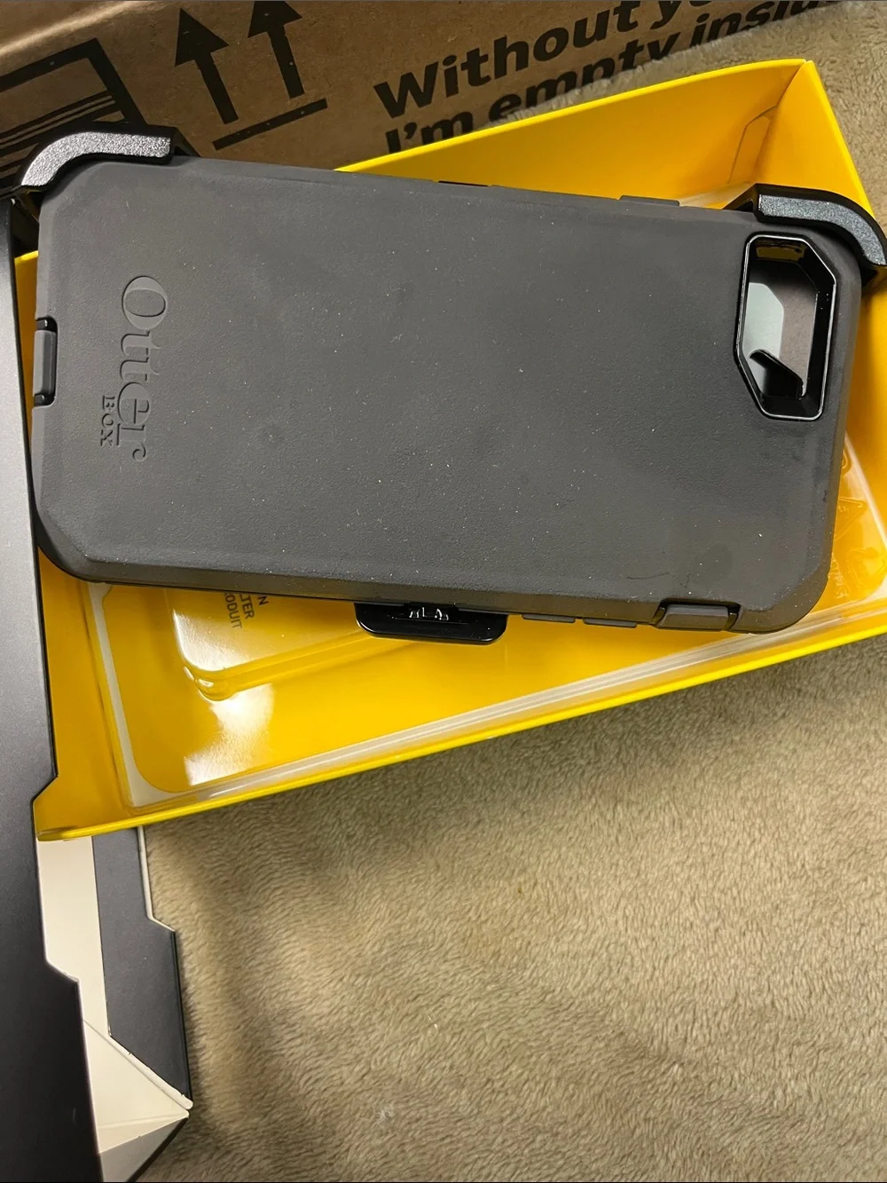 OtterBox Defender Series Rugged Protection Case — Black